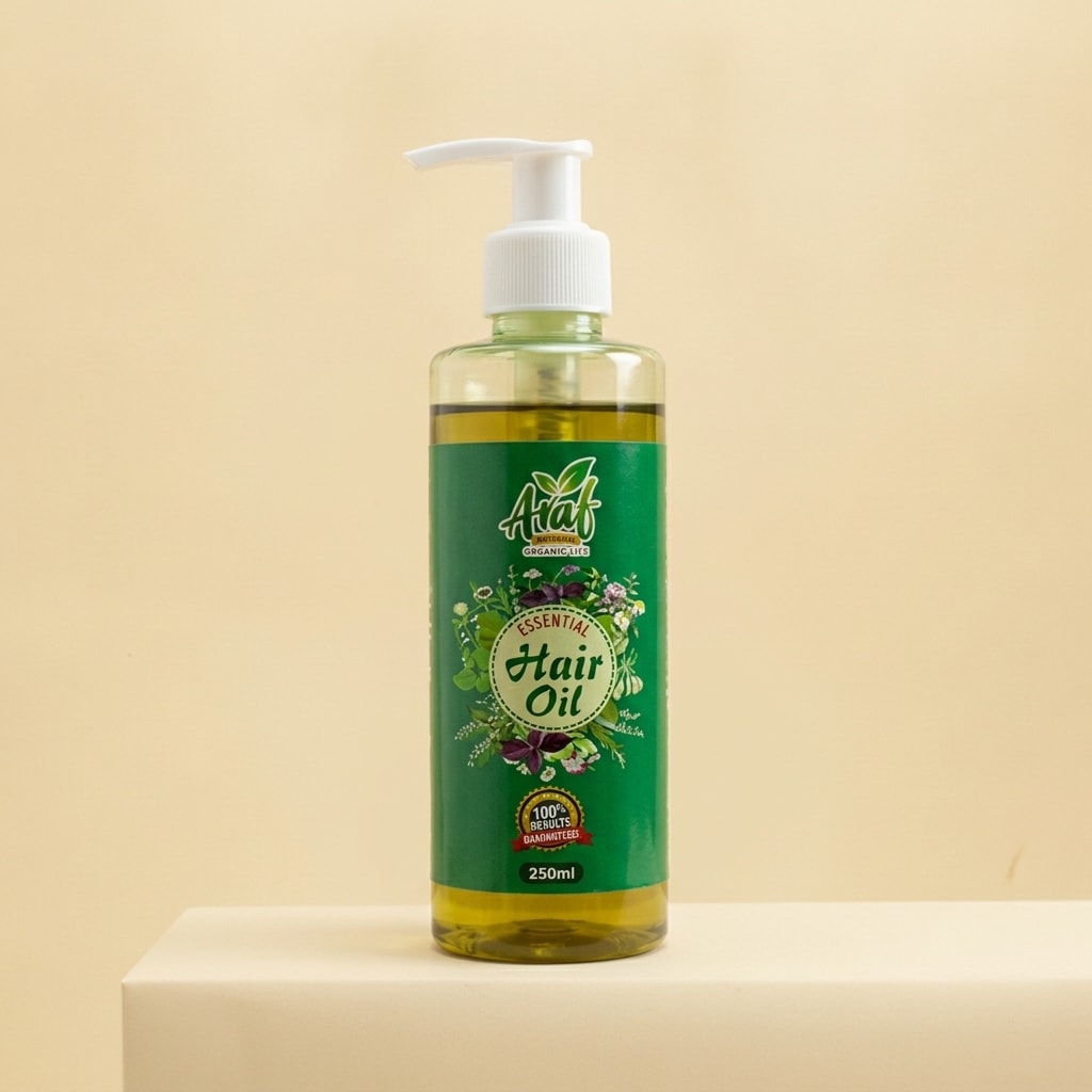 Natural hair oil