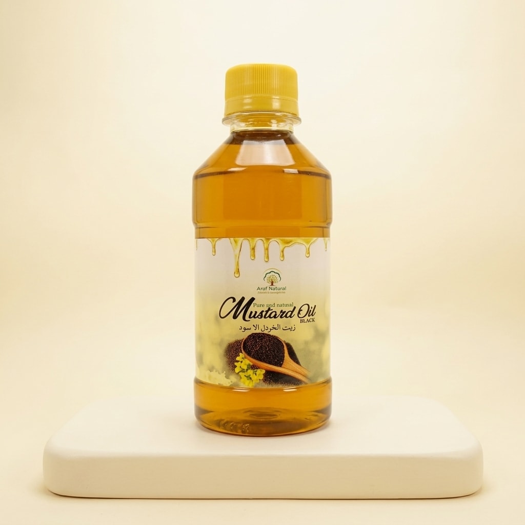 Cold-pressed mustard oil